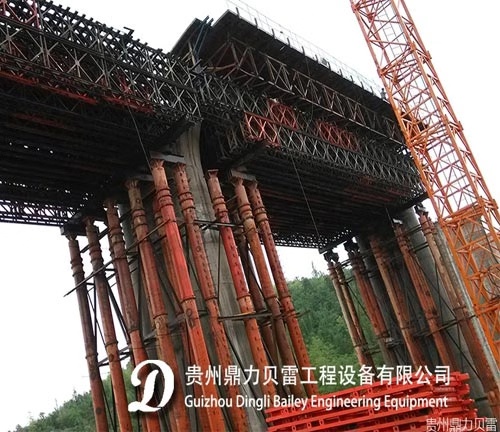 四川贝雷架租赁—钢结构桥梁加工安装技术的研究与应用