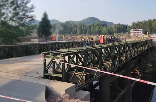 四川钢便桥检测技术的开发与应用